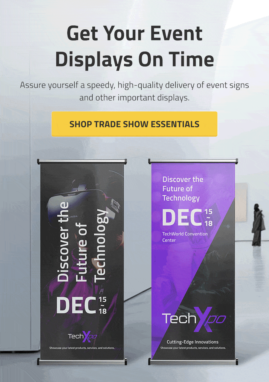 These Signage Solutions Will Amplify Your Event Presence NextDayFlyers